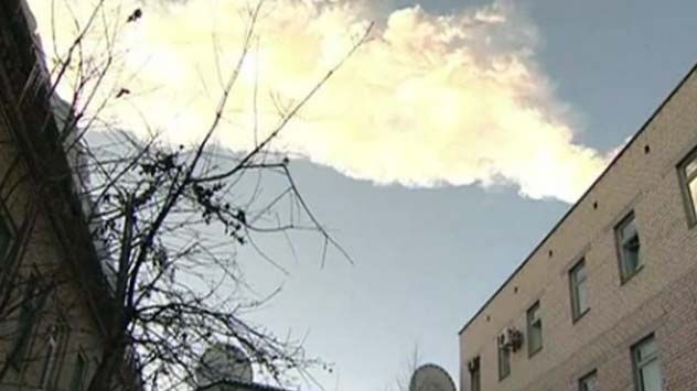 Russian Meteor Explosion Outshone Sun